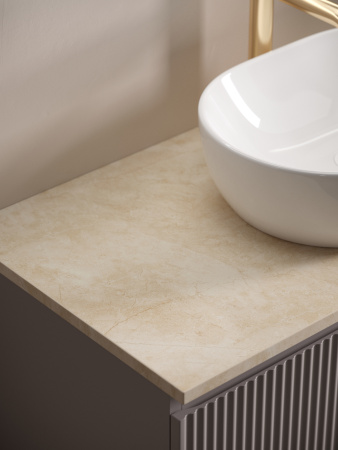 Столешница для ванной комнаты SANCOS  1000х460 ,  TT100A2X